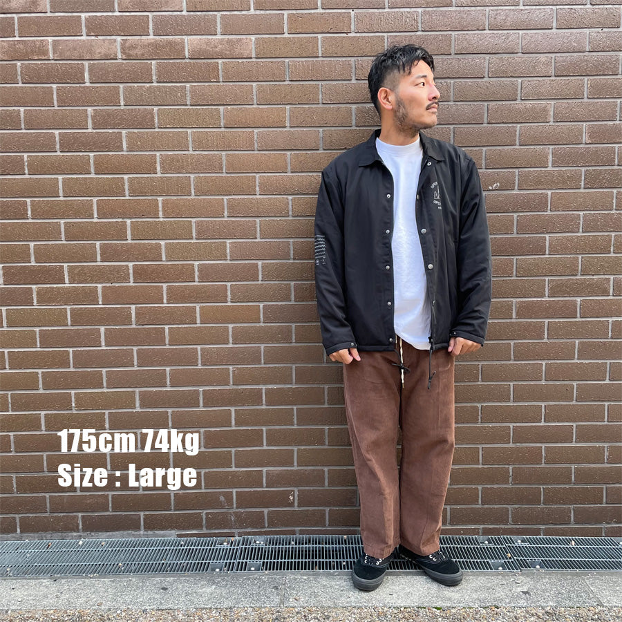 ROARK 3RD EYE COACHES JACKET ブラック THE ROARK (ロアーク) / コーチジャケット / 