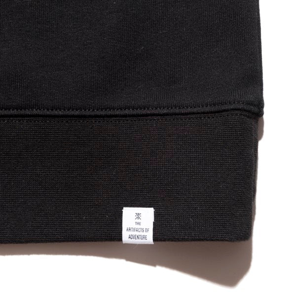 THE ROARK ロアーク /  長袖Tシャツ ロンT / "LABEL" 9.3oz H/W L/S TEE - BLACK / RLTJHW1170/ メンズ