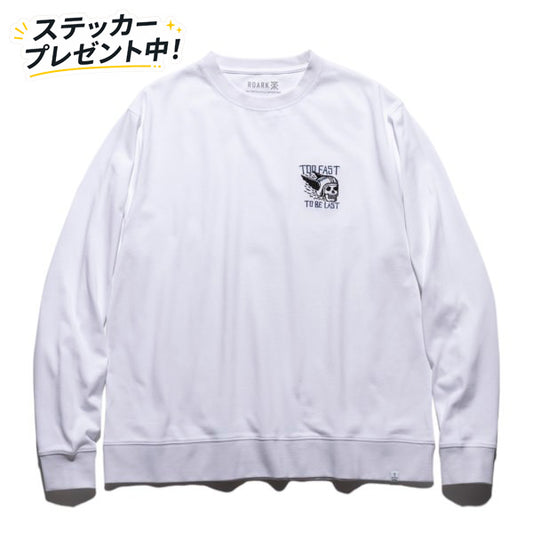 THE ROARK ロアーク /  長袖Tシャツ ロンT / "TOO FAST" 9.3oz H/W L/S TEE - WHITE / RLTJHW1171 / メンズ