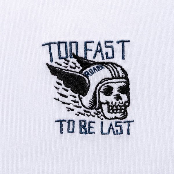 THE ROARK ロアーク /  長袖Tシャツ ロンT / "TOO FAST" 9.3oz H/W L/S TEE - WHITE / RLTJHW1171 / メンズ