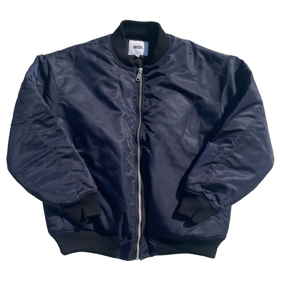 WAX(ワックス)  / ボンバージャケット / BOMBER JACKET - NAVY / WX-0467 / メンズ THM