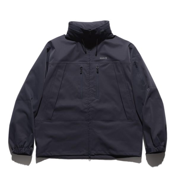 ROARK ロアーク / 防水 シェルジャケット / CARAVAN JACKET - DESERT NAVY / RJJ1154 / メンズ アウター 撥水 フード収納