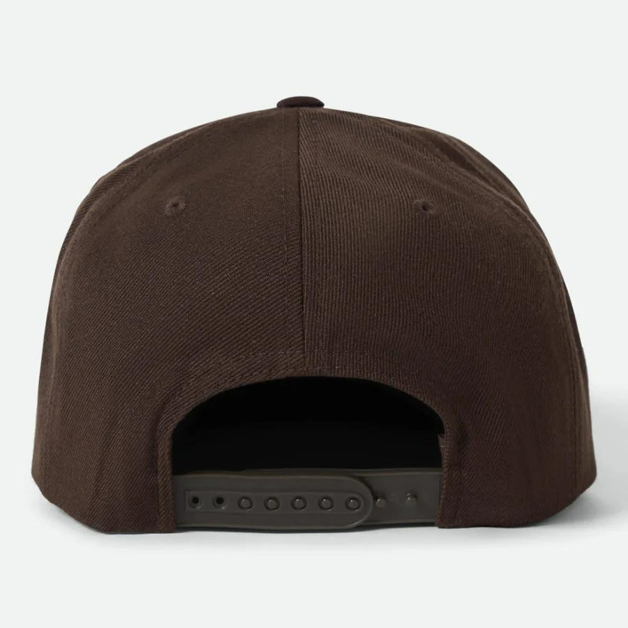 BRIXTON (ブリクストン) / ベースボールキャップ 帽子 / OATH III SNAPBACK - PINECONE BROWN / BROWN SUEDE / 10777
