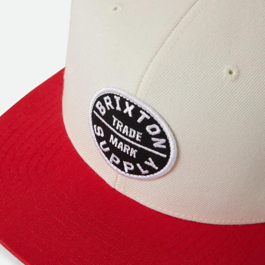 BRIXTON (ブリクストン) / ベースボールキャップ 帽子 / OATH III SNAPBACK - WHITECAP/ADRENALINE RUSH / 10777