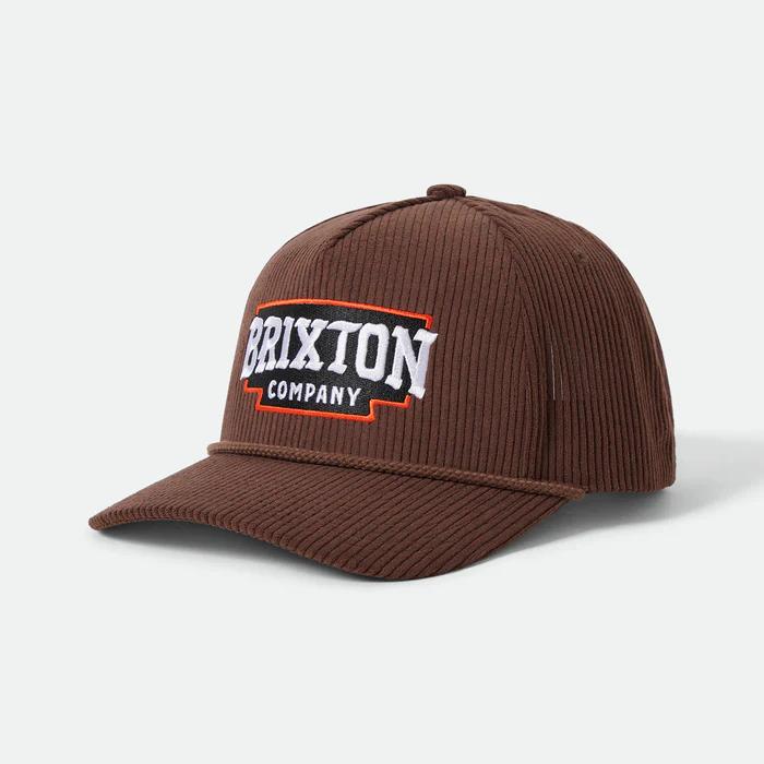 BRIXTON ( ブリクストン ) / コーデュロイスナップバックキャップ 帽子 / PIERSON C NP MP SNPK -  PINECONE BROWN / 11903