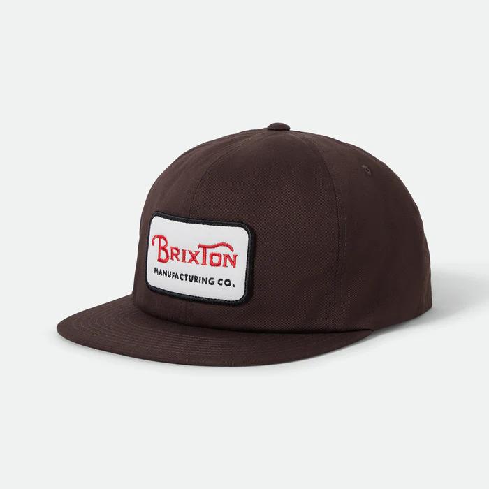 BRIXTON (ブリクストン) / ベースボールキャップ 帽子 / GRADE HP SNPK - PINECONE BROWN / 11697