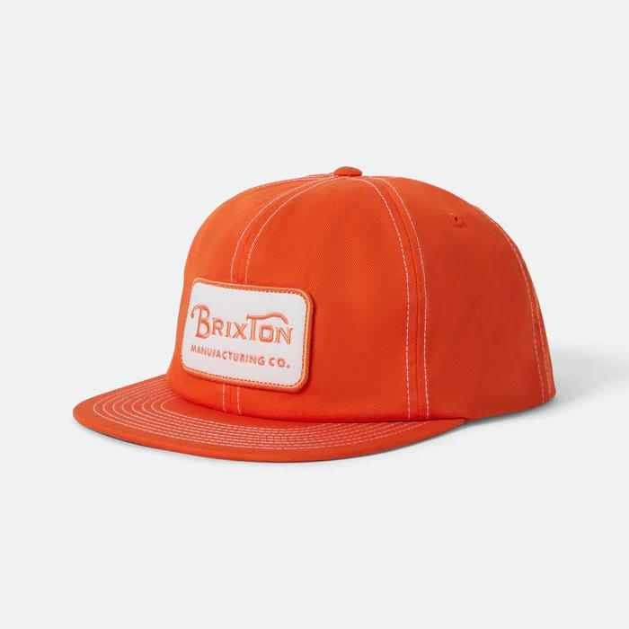 BRIXTON (ブリクストン) / ベースボールキャップ 帽子 / GRADE HP SNPK - SOLAR ORANGE / 11697