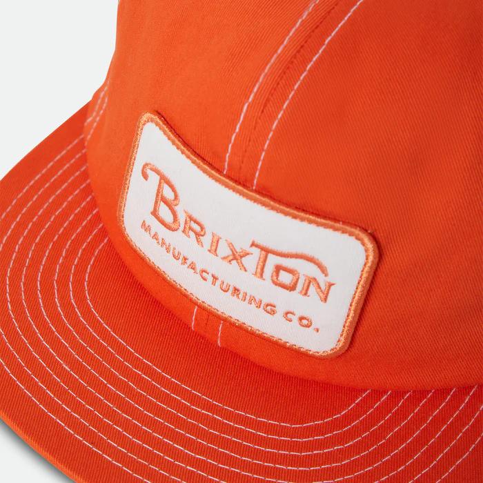 BRIXTON (ブリクストン) / ベースボールキャップ 帽子 / GRADE HP SNPK - SOLAR ORANGE / 11697