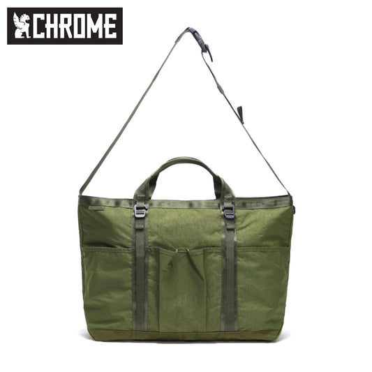CHROME クローム /ショルダーバッグ トートバッグ / GROCERY TOTE MSNGR 28L - MOSS / JP239MOSS