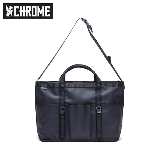 CHROME クローム /ショルダーバッグ トートバッグ / GROCERY TOTE MSNGR 28L - MATT BLACK / JP239MTBK
