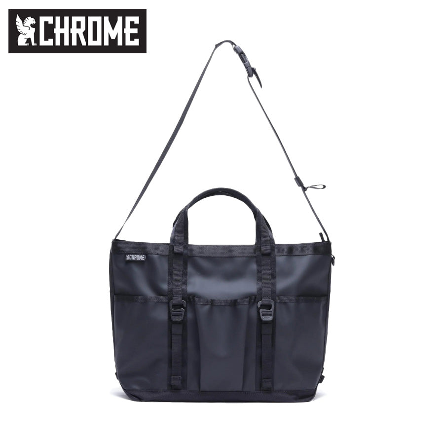 CHROME クローム /ショルダーバッグ トートバッグ / GROCERY TOTE MSNGR 15L - MATT BLACK / JP240MTBK