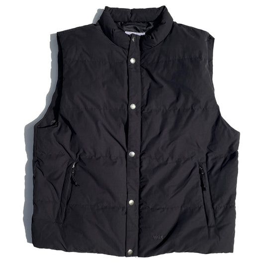WAX(ワックス) / 中綿ベスト / URBAN VEST II - BLACK / WX-0466 / メンズ THM
