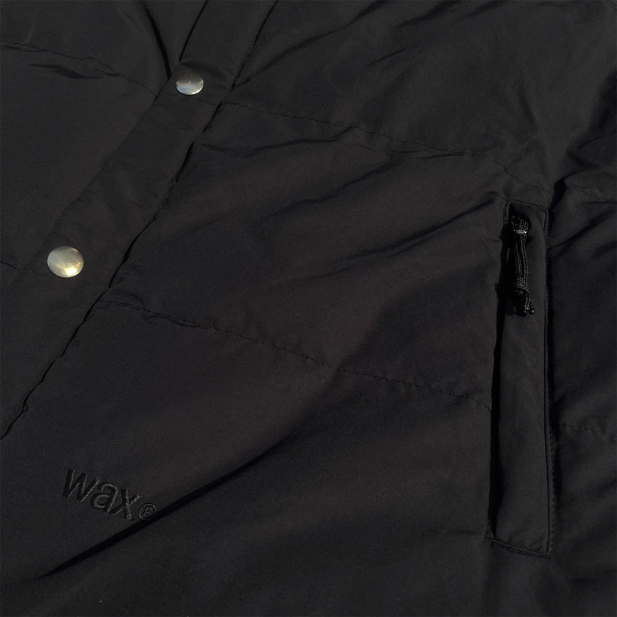 WAX(ワックス) / 中綿ベスト / URBAN VEST II - BLACK / WX-0466