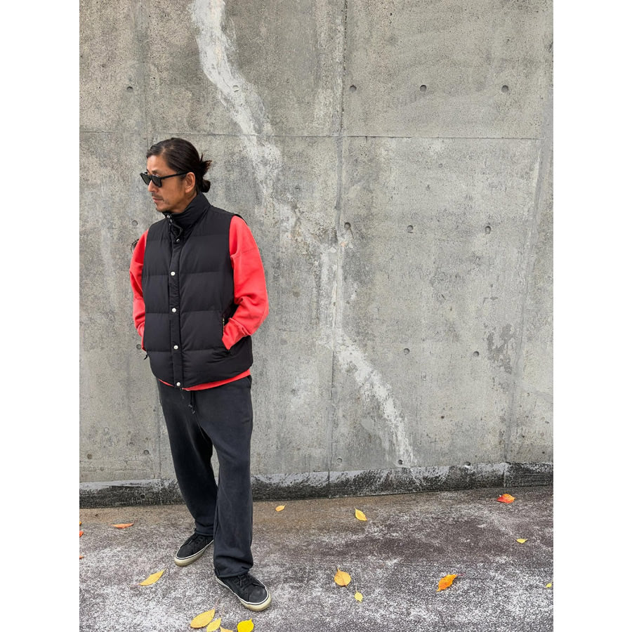 WAX(ワックス) / 中綿ベスト / URBAN VEST II - BLACK / WX-0466 / メンズ THM
