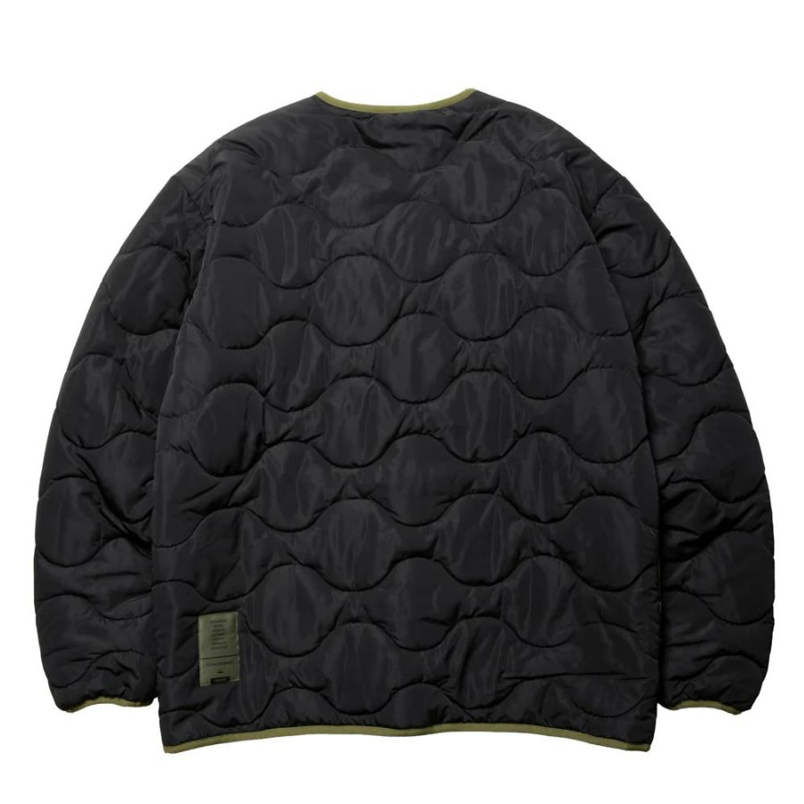 LIBERAIDERS(リベレイダース) / チャイナボタン付き ヘチマキルティング ライナージャケット / QUILTED JACKET - BLACK / 770152503 / メンズ