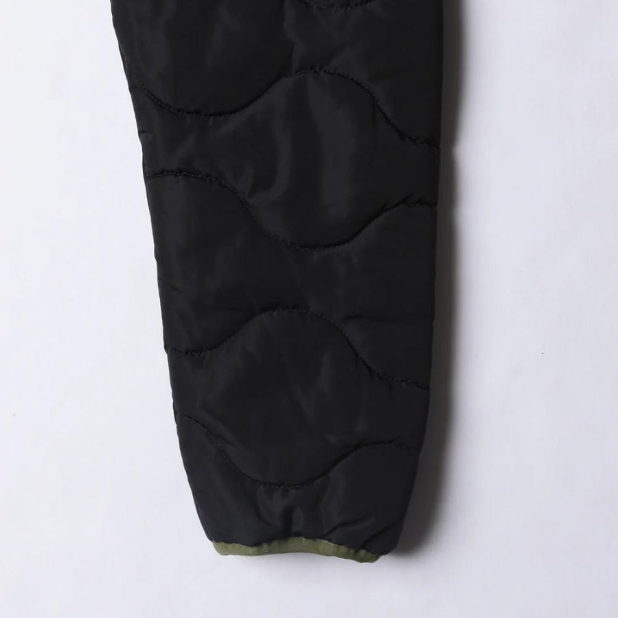 LIBERAIDERS(リベレイダース) / チャイナボタン付き ヘチマキルティング ライナージャケット / QUILTED JACKET - BLACK / 770152503 / メンズ