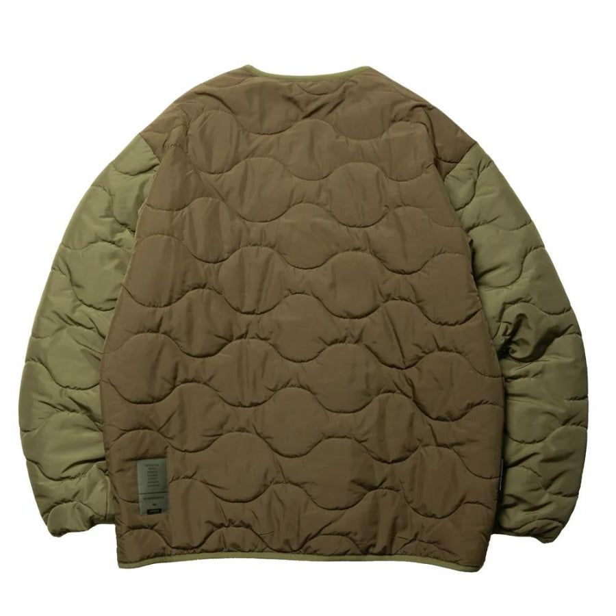 LIBERAIDERS(リベレイダース) / チャイナボタン付き ヘチマキルティング ライナージャケット / QUILTED JACKET - OLIVE / 770152503 / メンズ