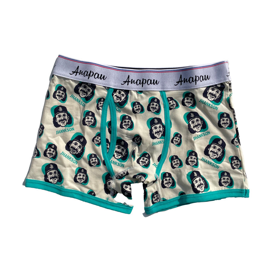 JHANKSON(ジャンクソン) x anapau コラボ / ボクサーパンツ 日本製 / RANDY BONDS UNDER WEAR - OATMEAL / JHJ-P005