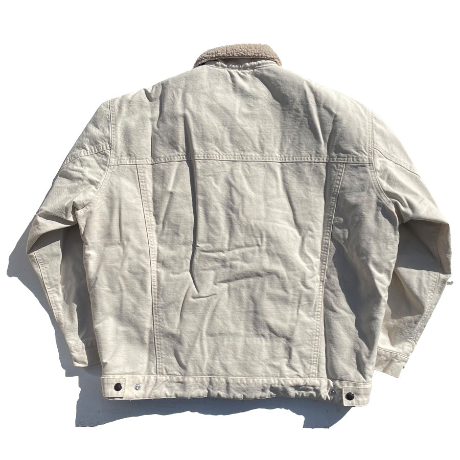 IMPRESTORE (インプレストア) / デニムボアジャケット / DENIM BOA JACKET(NIKI) - WHITE DENIM / メンズ