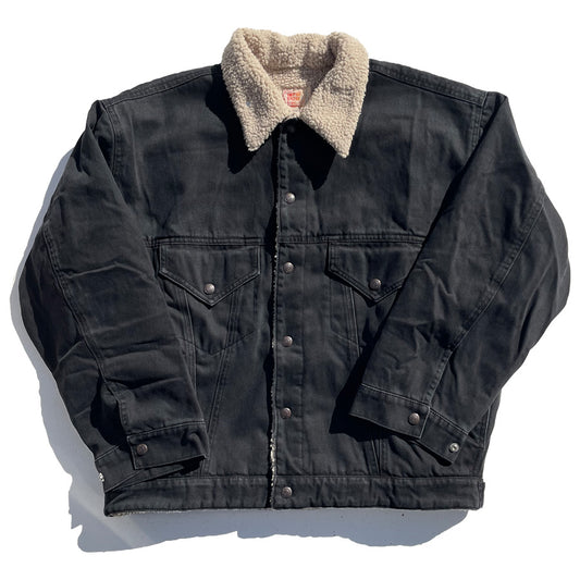 IMPRESTORE (インプレストア) / デニムボアジャケット / DENIM BOA JACKET(NIKI) - BLACK DENIM / メンズ