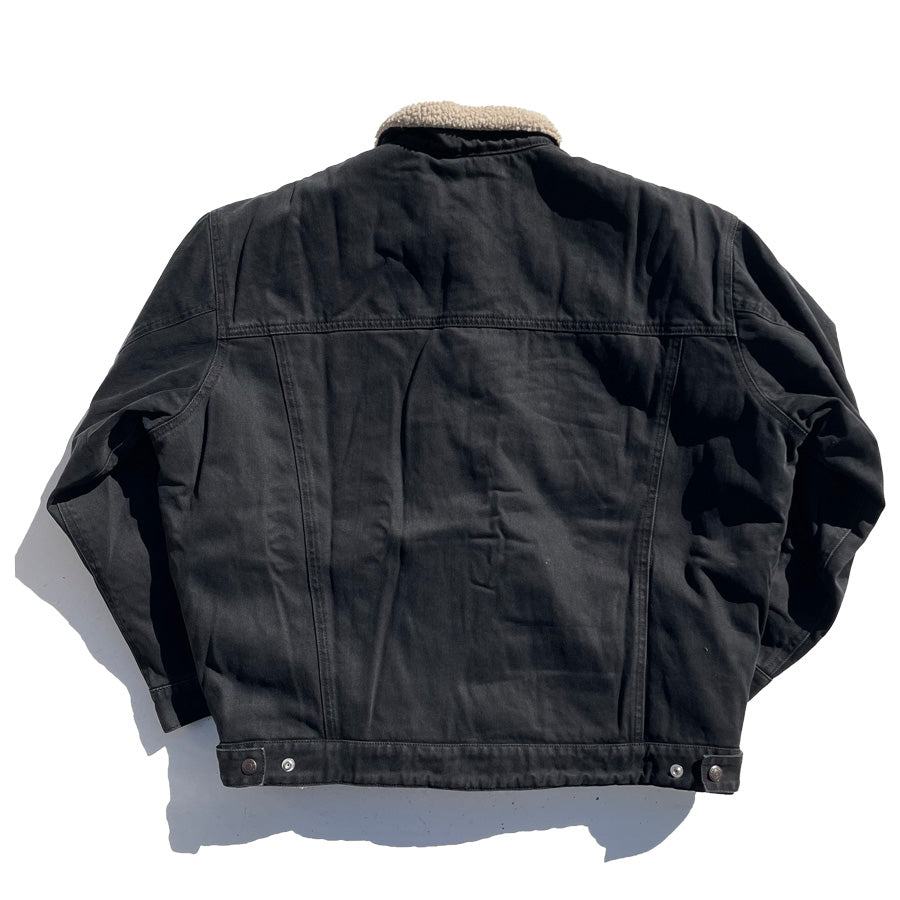 IMPRESTORE (インプレストア) / デニムボアジャケット / DENIM BOA JACKET(NIKI) - BLACK DENIM / メンズ
