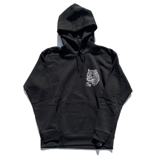 PLAY DESIGN  プレイデザイン / P01 プレイ / スウェット プルオーバー パーカー 裏起毛 / CC HOODED SW - BLACK / 25SS1CCHS メンズ