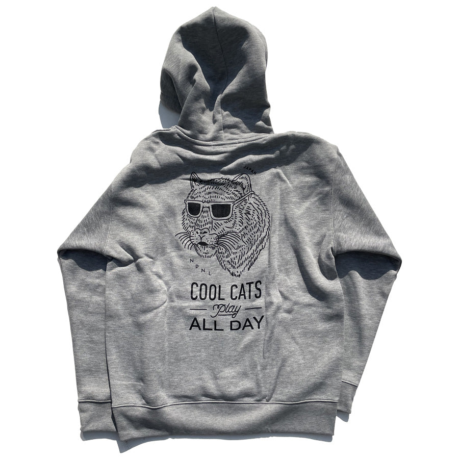 PLAY DESIGN  プレイデザイン / P01 スウェット プルオーバー パーカー 裏起毛 / CC HOODED SW - ASH / 25SS1CCHS メンズ
