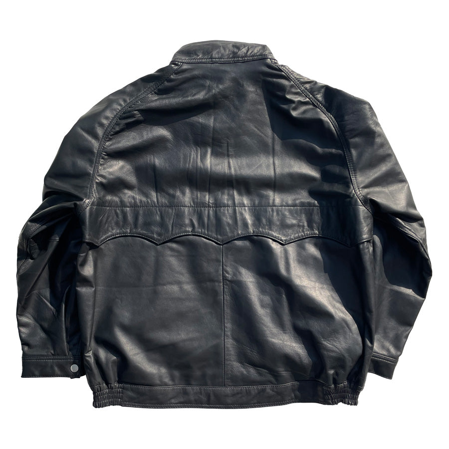 NASNGWAM (ナスングワム) / レザー ジャケット / ATTRACT LEATHER JACKET - BLACK / J2603002 / メンズ