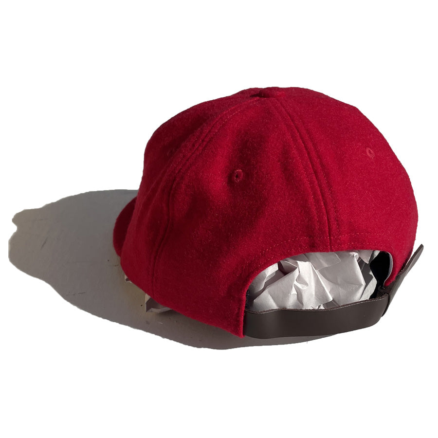 EBBETS FIELD FLANNELS(エベッツ) /ベースボールキャップ ウール USA製 / COASTAL CAROLINA UNIVERSITY 1968 VINTAGE BALLCAP / RED / メンズ