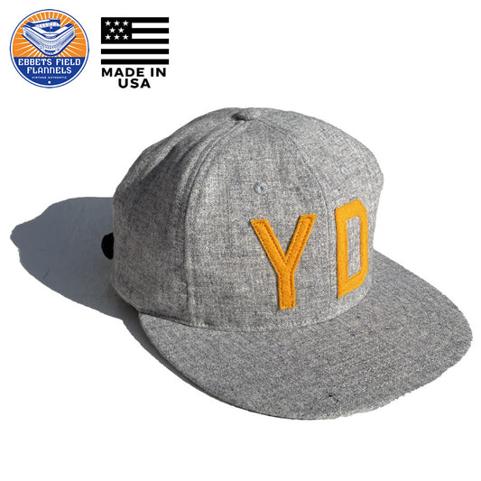 EBBETS FIELD FLANNELS(エベッツ) / 帽子 ベースボールキャップ ウール USA製 / HOBOKEN YOUNG DEMOCRATS 1972 VINATGE BALLCAP / GREY / メンズ