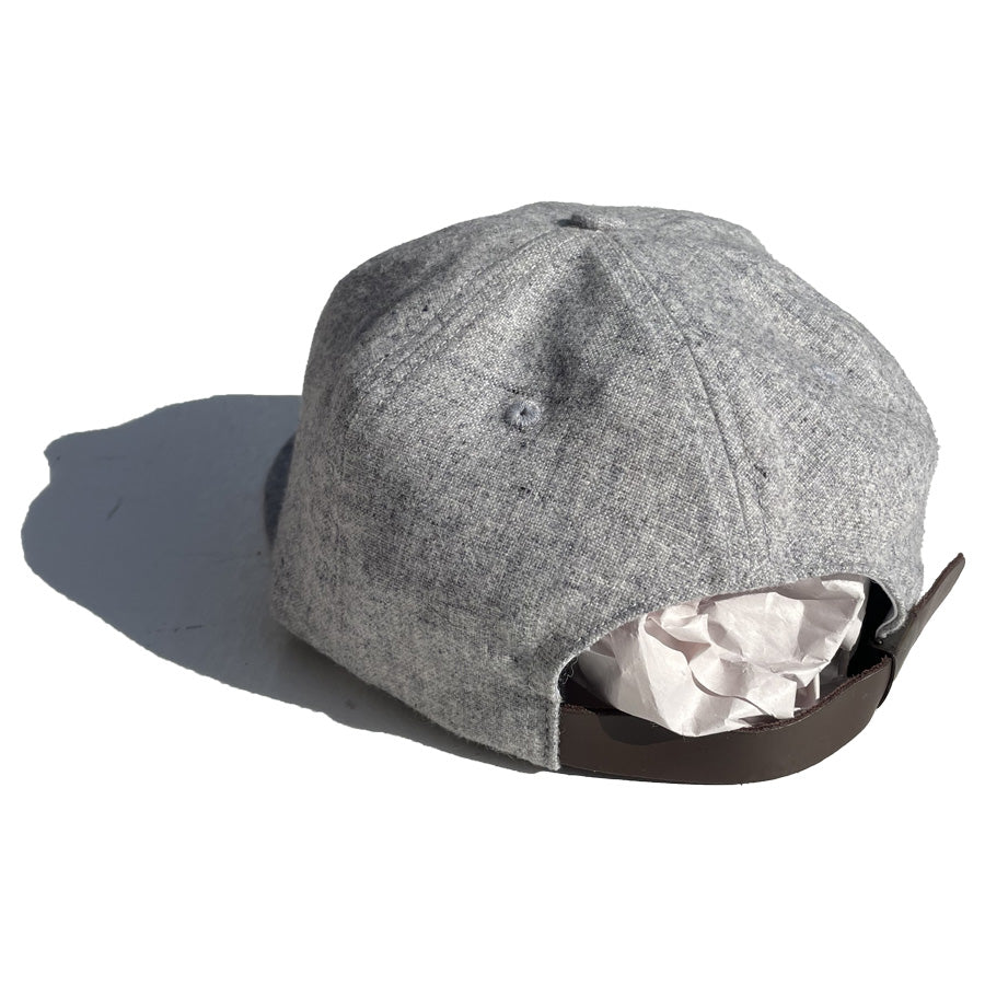 EBBETS FIELD FLANNELS(エベッツ) / 帽子 ベースボールキャップ ウール USA製 / HOBOKEN YOUNG DEMOCRATS 1972 VINATGE BALLCAP / GREY / メンズ