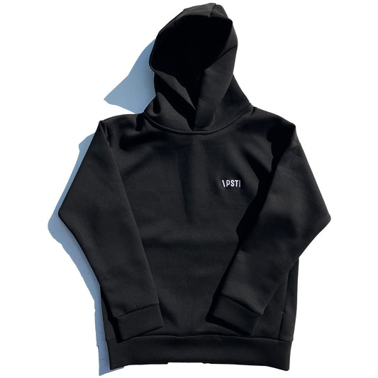 PACIFIC STANDARD TIME / ダンボールニットプルオーバーパーカー  / DOUBLE KNIT PULLOVER HOODIE - BLACK / メンズ