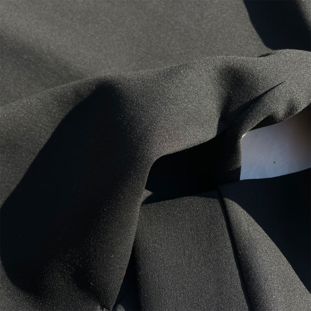 PACIFIC STANDARD TIME / ダンボールニットプルオーバーパーカー  / DOUBLE KNIT PULLOVER HOODIE - BLACK / メンズ