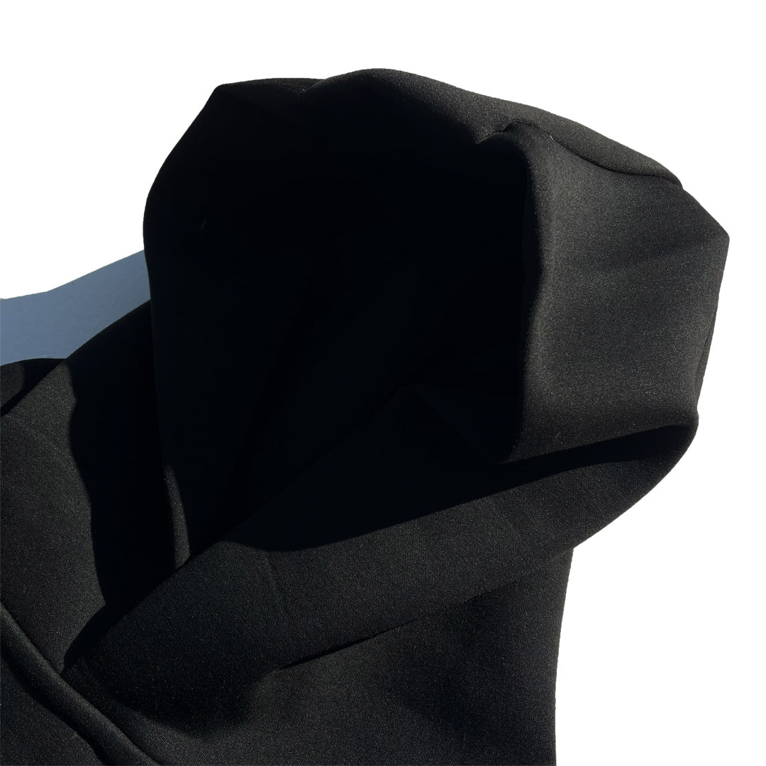 PACIFIC STANDARD TIME / ダンボールニットプルオーバーパーカー  / DOUBLE KNIT PULLOVER HOODIE - BLACK / メンズ
