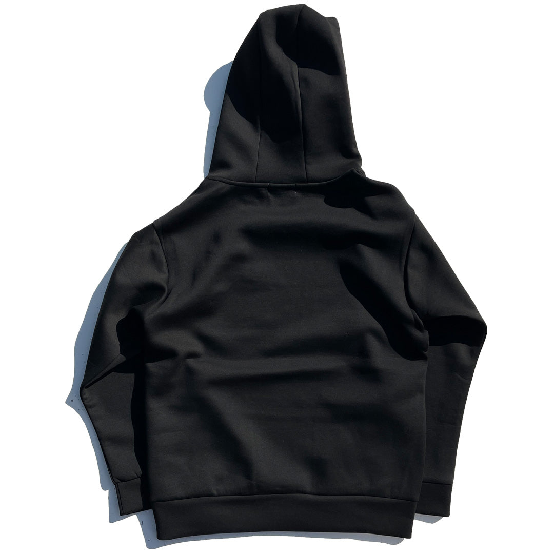 PACIFIC STANDARD TIME / ダンボールニットプルオーバーパーカー  / DOUBLE KNIT PULLOVER HOODIE - BLACK / メンズ