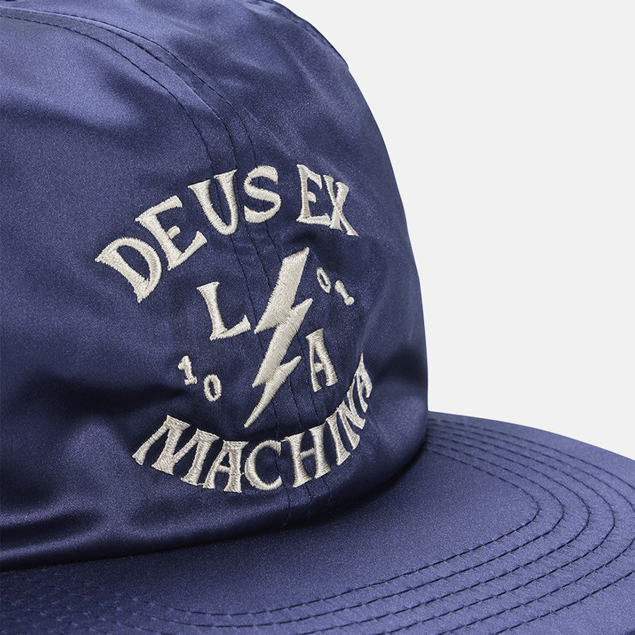 DEUS EX MACHINA ( デウスエクスマキナ ) / キャップ 帽子 / SUKA SATIN BALL CAP - MECHANIC BLUE / D261MHA340  / メンズ