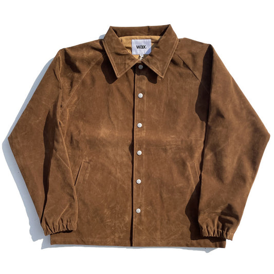 WAX(ワックス)  / コーチジャケット / FAKE SUEDE COACH JACKET - CAMEL / WX-0468 / メンズ THM