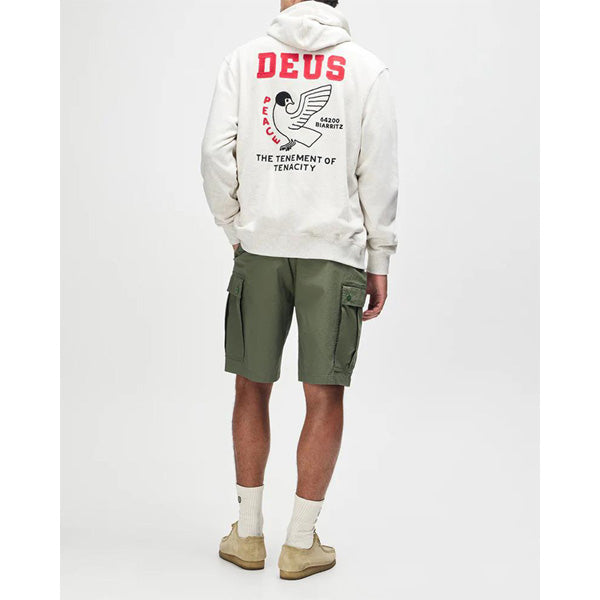 DEUS EX MACHINA ( デウスエクスマキナ ) / スウェット ジップパーカー / BUCK UP ZIP HOODIE - LT GREY MARLE / D261MZH329
