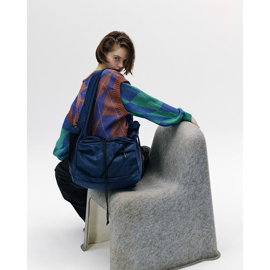 F/CE. (エフシーイー) / ショルダーバッグ 2WAY / TEXTURED TWILL FUROSHIKI 2WAY SHOULDER - BLACK / FTT36261B0002/ 15L FCE