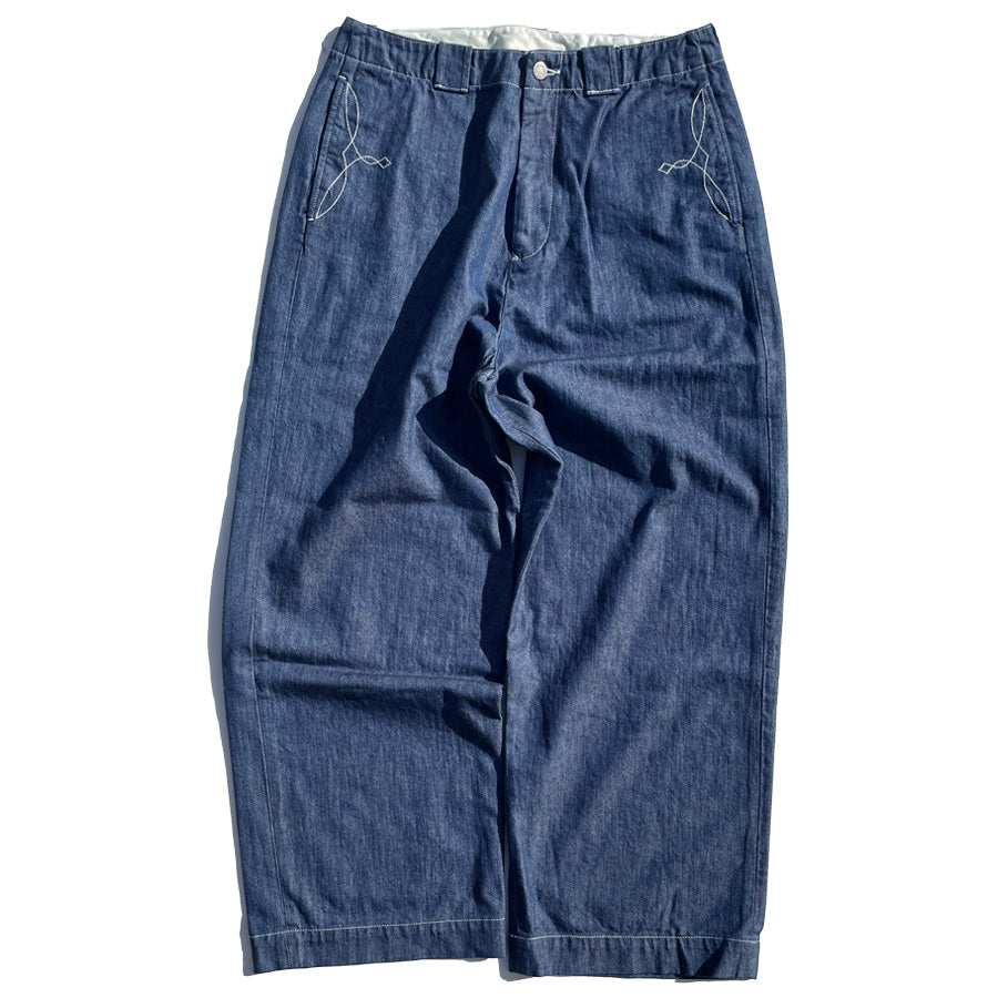 NASNGWAM (ナスングワム) / ブライトデニムパンツ / BRIGHT DENIM PANTS - ONE WASH / P2639307