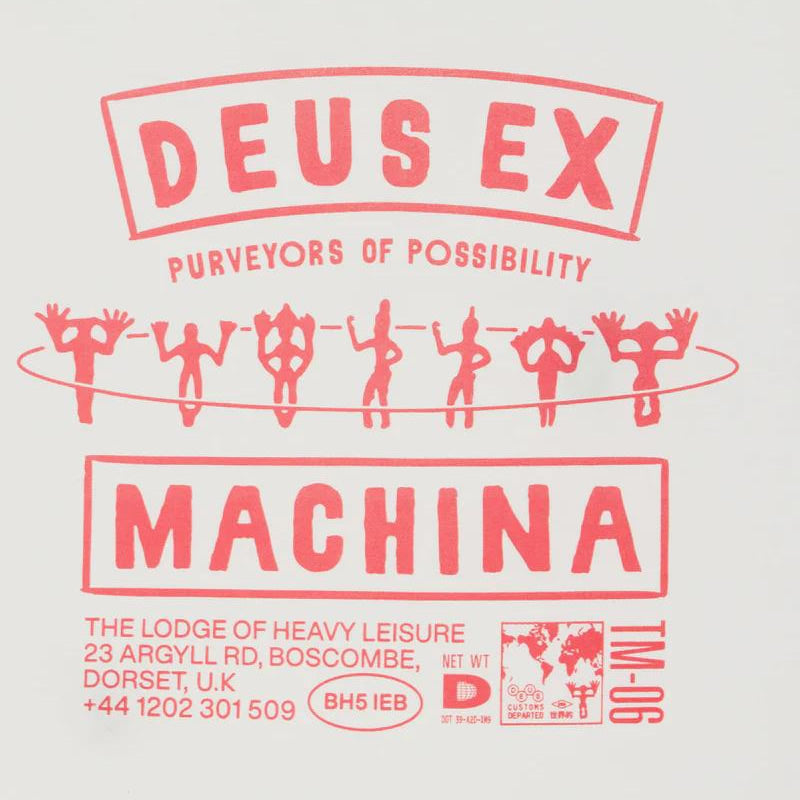 DEUS EX MACHINA ( デウスエクスマキナ ) / ロンT 長袖Tシャツ / KUMBAYA LS TEE - VINTAGE WHITE / D261MLT546
