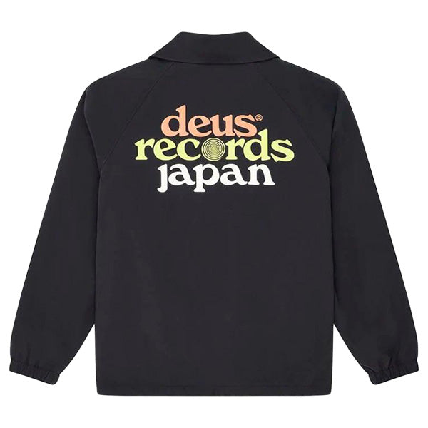DEUS EX MACHINA ( デウスエクスマキナ ) コーチジャケット ナイロンジャケット / STRATA COACH JACKET - BLACK / D261UJK175