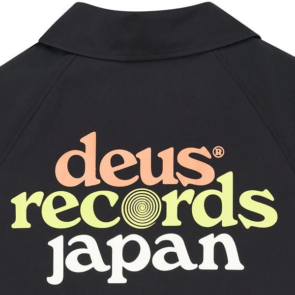 DEUS EX MACHINA ( デウスエクスマキナ ) コーチジャケット ナイロンジャケット / STRATA COACH JACKET - BLACK / D261UJK175
