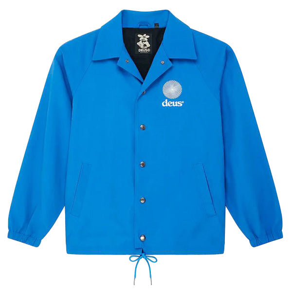 DEUS EX MACHINA ( デウスエクスマキナ ) コーチジャケット ナイロンジャケット / STRATA COACH JACKET - DAPHNE BLUE / D261UJK175