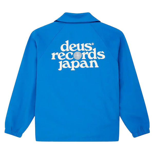 DEUS EX MACHINA ( デウスエクスマキナ ) コーチジャケット ナイロンジャケット / STRATA COACH JACKET - DAPHNE BLUE / D261UJK175
