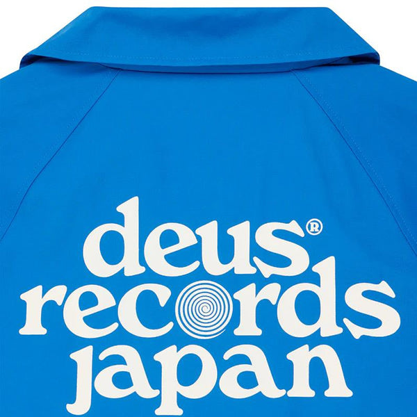 DEUS EX MACHINA ( デウスエクスマキナ ) コーチジャケット ナイロンジャケット / STRATA COACH JACKET - DAPHNE BLUE / D261UJK175