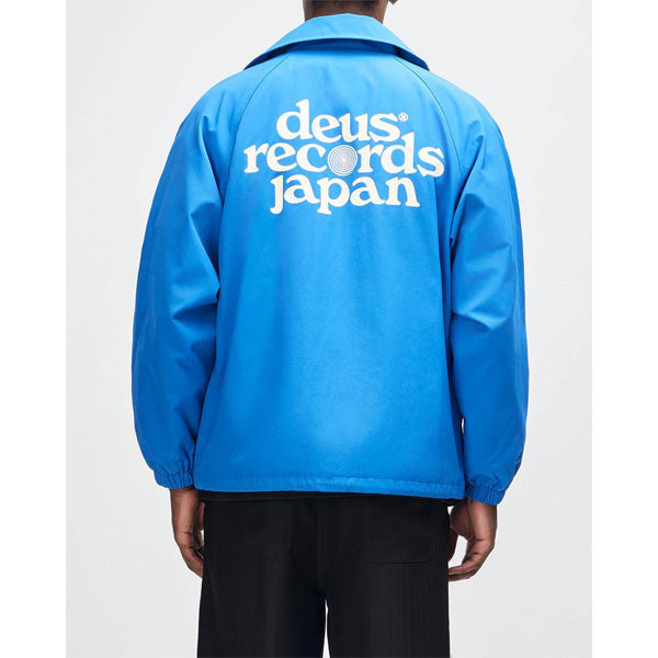 DEUS EX MACHINA ( デウスエクスマキナ ) コーチジャケット ナイロンジャケット / STRATA COACH JACKET - DAPHNE BLUE / D261UJK175