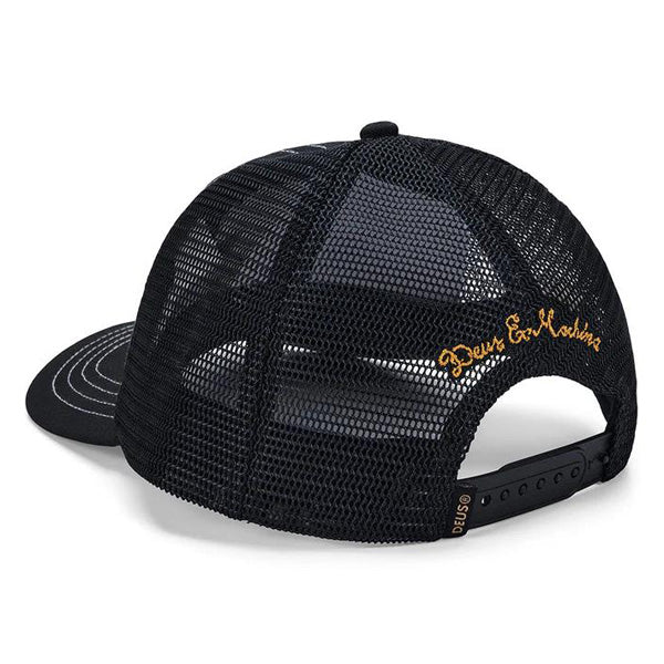 DEUS EX MACHINA ( デウスエクスマキナ ) メッシュキャップ 帽子 / PILL TRUCKER - BLACK / D261MHA332