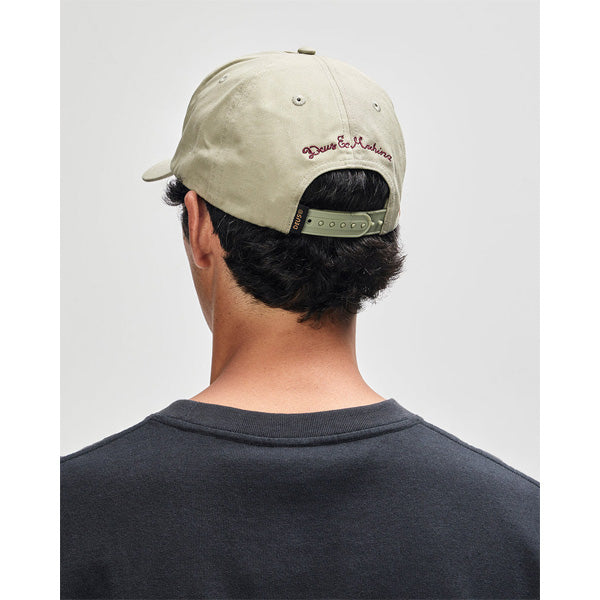 DEUS EX MACHINA ( デウスエクスマキナ ) キャップ 帽子 / KNUCKLEBONES CAP - OLIVE GREEN / D261MHA334
