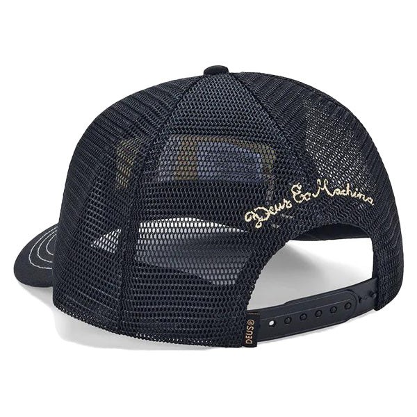 DEUS EX MACHINA ( デウスエクスマキナ ) キャップ 帽子 / MALDEN TRUCKER - BLACK / D261MHA338